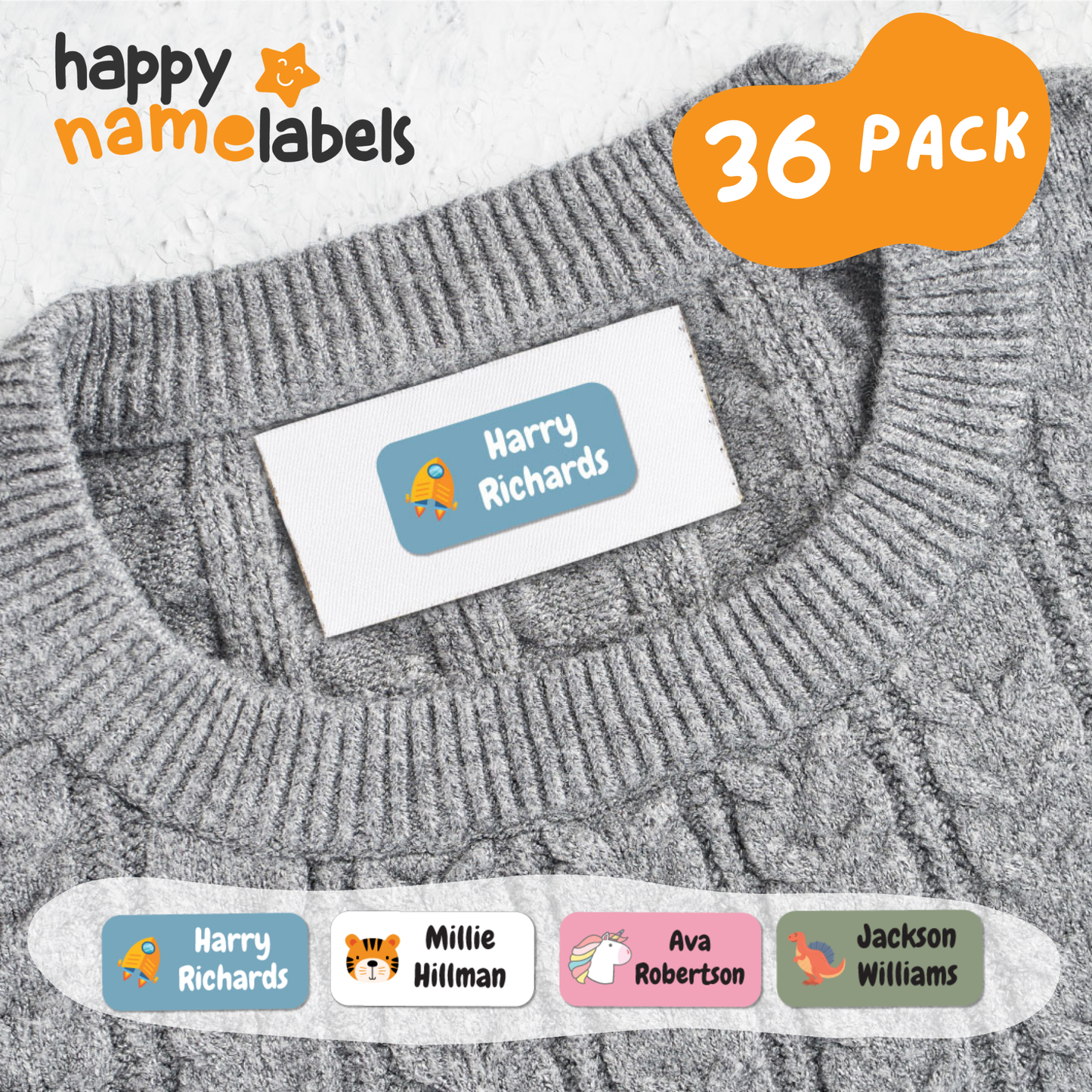 kids name labels for clothes